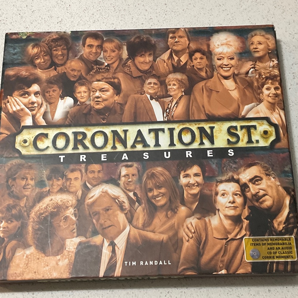 Coronation Street Treasures Coffee Table Book